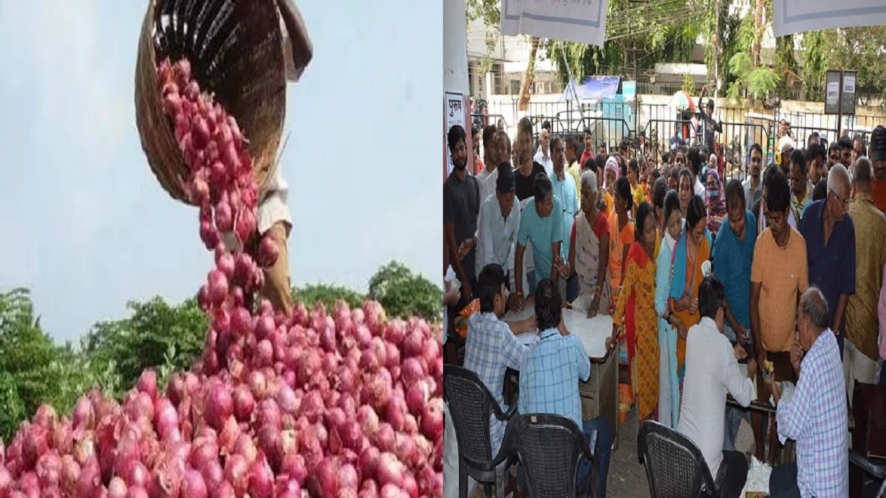PHOTOS: बिहार में प्याज मिल रहा 25 रुपए किलो, सस्ती दाल के लिए भी यहां लगती है लाइन, देखिए तस्वीर
