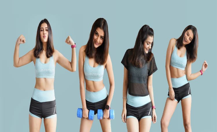 पायल राजपूत ने करवाया जिम करते हुए Photoshoot, फैन ने कहा उफ मैं मरजावां . . . देखें Viral Photos