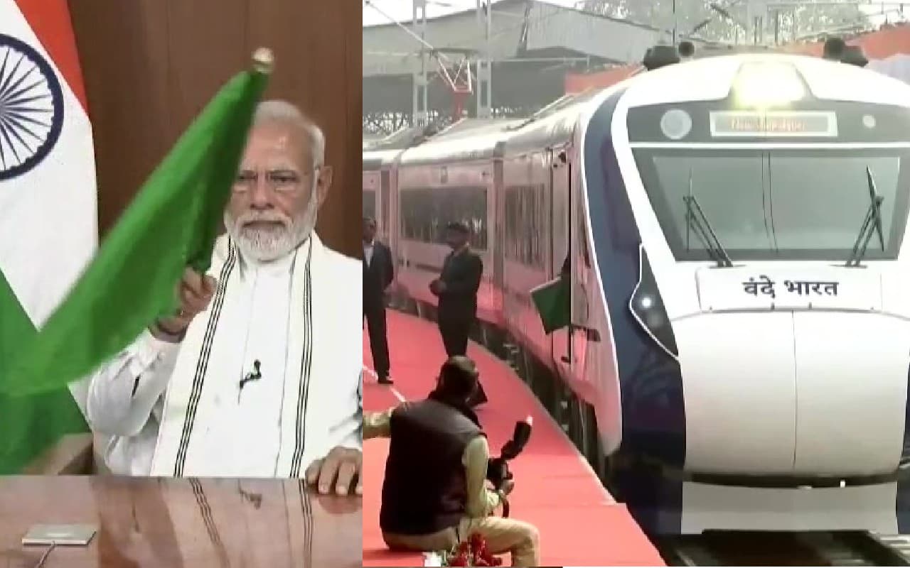 गोरखपुर से दो वंदे भारत एक्सप्रेस को पीएम मोदी दिखाएंगे हरी झंडी, पूर्वांचल को आज देंगे करोड़ों की सौगात