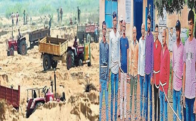बिहार में बालू माफियाओं के हौसले बुलंद, अवैध कारोबार रोकने पहुंची पुलिस पर फायरिंग