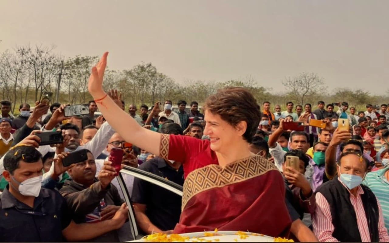 Congress Rally: प्रियंका गांधी वाड्रा की कर्णाटक में आज रैली, विधानसभा चुनाव से पहले बड़ी घोषणा की उम्मीद Congress Rally: प्रियंका गांधी वाड्रा की कर्णाटक में आज रैली, विधानसभा चुनाव से पहले बड़ी घोषणा की उम्मीद