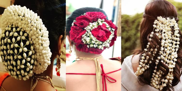 Karva chauth gajra hair style : अपने बालों को गजरे से कुछ ऐसे सजाएं, मिलेगा अट्रैक्टिव लुक