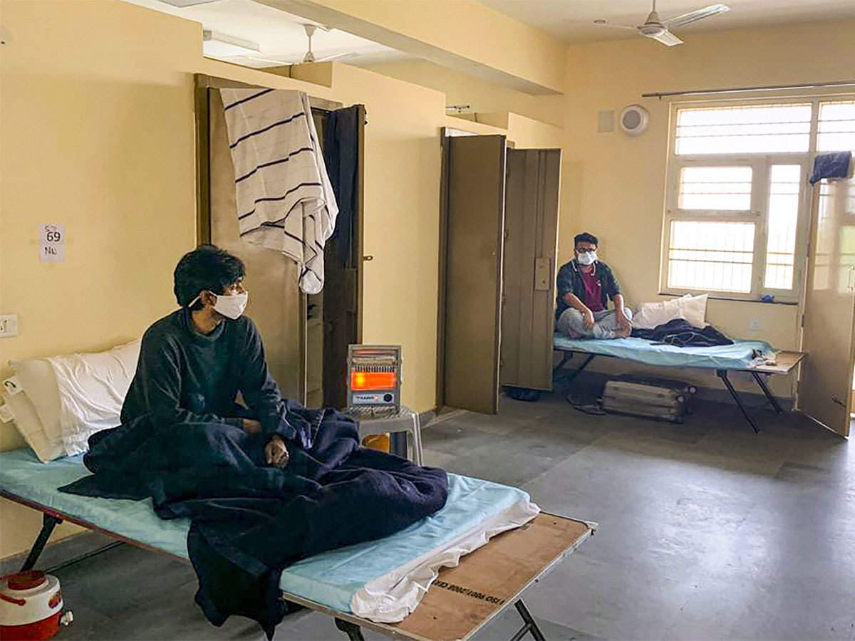 15 लोग भाग गये थे, प्रशासन ने 10 लोगों को घर से पकड़कर क्वारेंटाइन में रखा