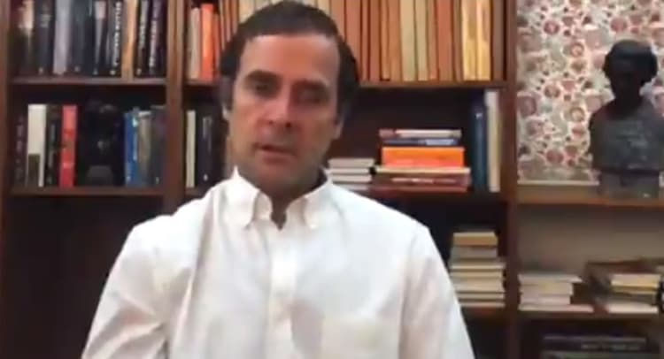 पीएम मोदी के संबोधन से पहले राहुल गांधी ने जारी किया वीडियो मैसेज - पूछा, देश से चीनी फौज कब होंगी बाहर