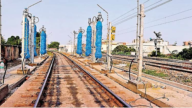 भागलपुर में शुरू हुआ रेलवे का ऑटोमेटिक कोच वॉशिंग प्लांट, 10 मिनट में होगी ट्रेनों की सफाई