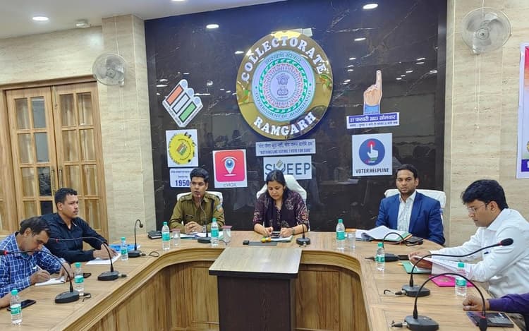 रामगढ़ विधानसभा उपचुनाव 2023: डीसी माधवी मिश्रा ने बताया कैसी है चुनावी तैयारी ?