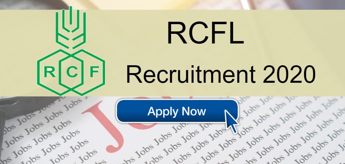 RCFL Recruitment 2020: बंधन प्रशिक्षुओं, सहायक अधिकारियों और अन्य पदों के लिए करें ऑनलाइन आवेदन