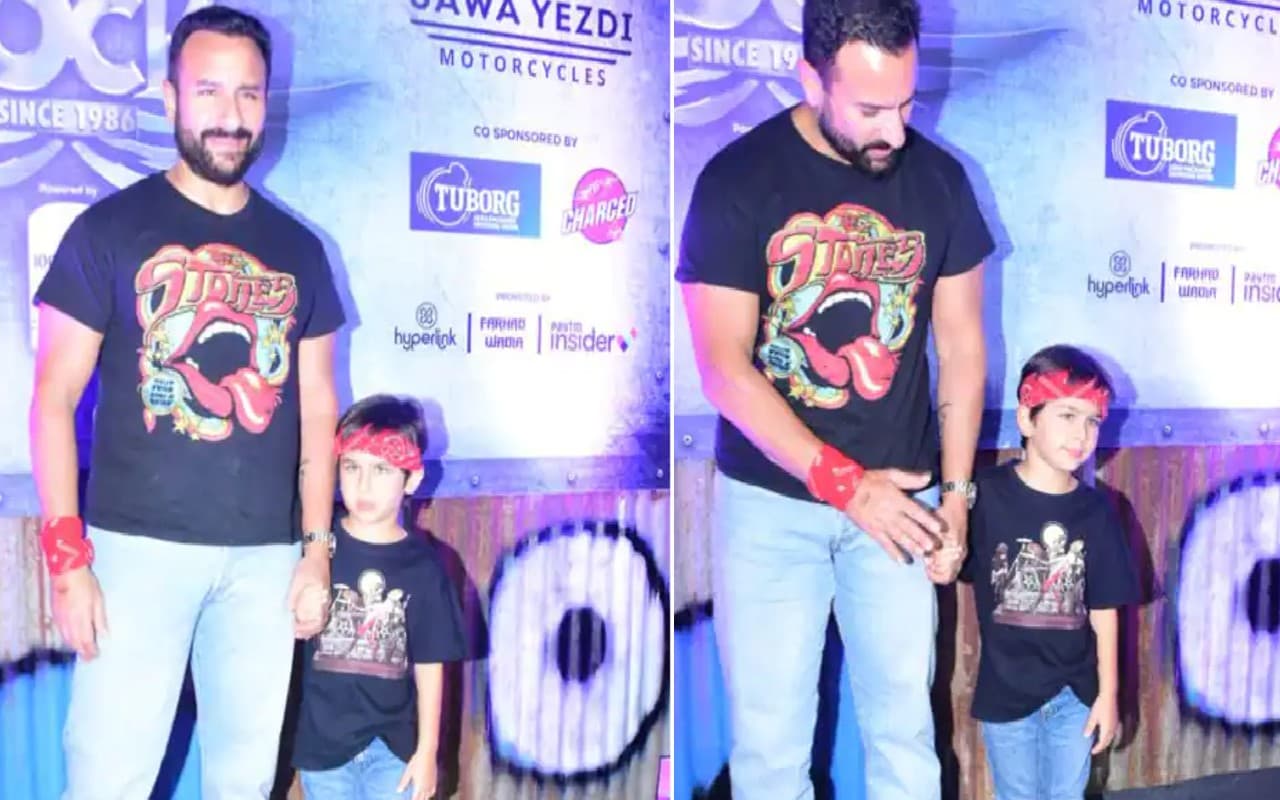 बेटे तैमूर संग ट्विनिंग करते दिखे सैफ अली खान, फैंस बोले- रॉकस्टार वाला स्टाइल है, VIRAL VIDEO