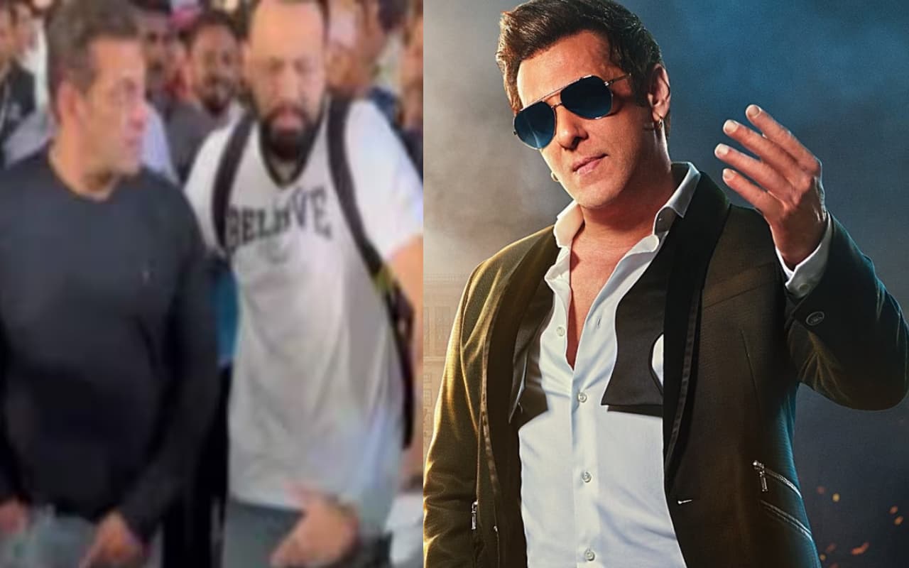 एयरपोर्ट पर फैंस ने घेरा सलमान खान को, बॉडीगार्ड शेरा ने लोगों से की धक्का-मुक्की, यूजर्स ने कर दिया ट्रोल