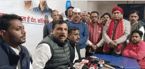 AAP की नजर अब UP निकाय चुनावों पर, संजय सिंह बोले- शहरों को साफ रखने के लिए झाड़ू की जरूरत, गिनाये मुद्दे