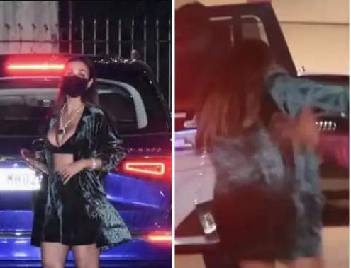 Malaika Arora की हाई हील्स सैंडल ने दिया धोखा, गिरते-गिरते बचीं एक्ट्रेस, लोग बोले- सस्ते नशे का असर