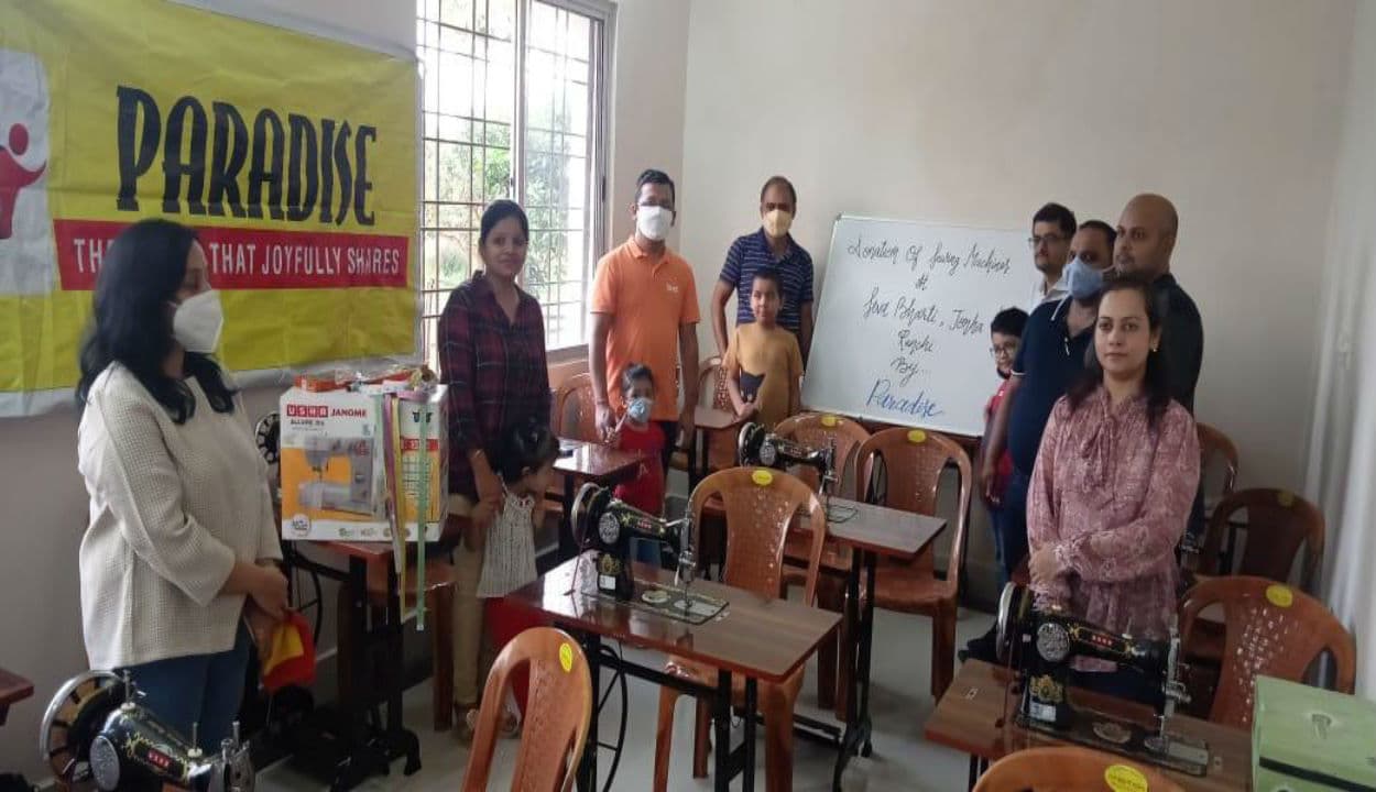 सेवाधाम में पैराडाइज संस्था द्वारा खोला गया सिलाई सेंटर : सांसद महेश पोद्दार, सेवा भारती और सत्यनारायण चैरिटेबल ट्रस्ट ने किया सहयोग