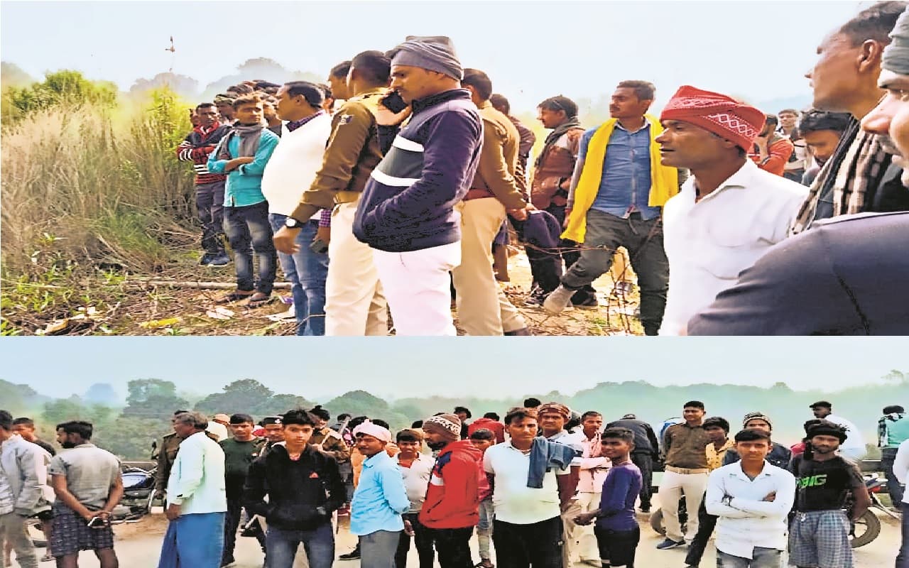 रोहतास-कैमूर थाना क्षेत्र के विवाद में चार घंटे तक पड़ा रहा युवक का शव, अमीन ने सुलझाया विवाद