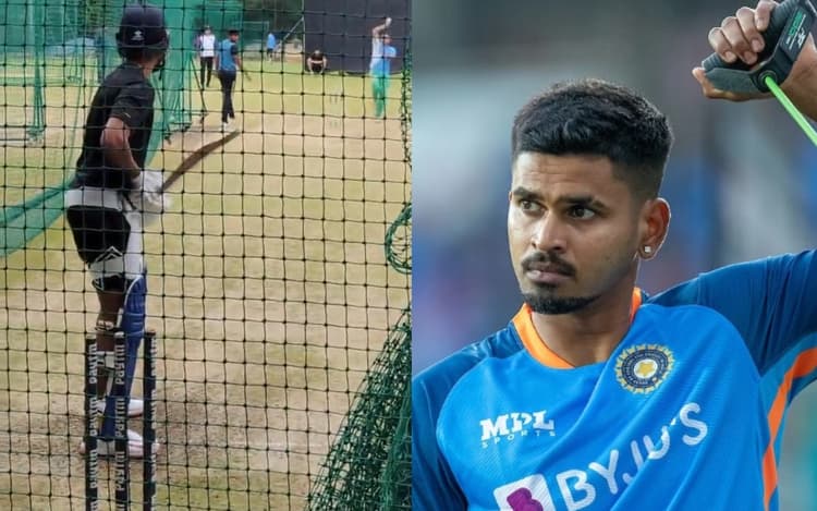 World Cup 2023 से पहले टीम इंडिया के लिए गुड न्यूज, श्रेयस अय्यर ने नेट्स में शुरू की प्रैक्टिस