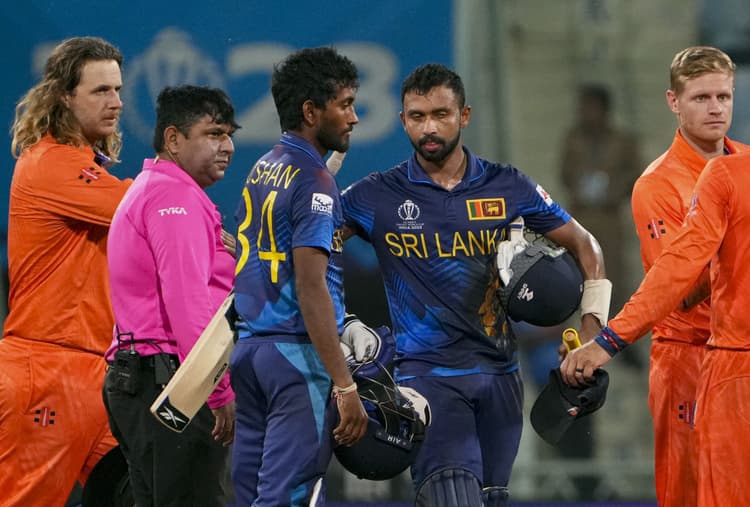 World Cup: श्रीलंका ने नीदरलैंड के एक और उलटफेर करने के मंसूबों पर फेरा पानी, जीत का खाता खोला