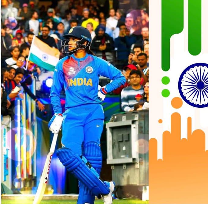 INDW vs RSAW : स्मृति मंधाना ने 10 चौके और तीन छक्के की मदद से जड़ा 18वां अर्धशतक