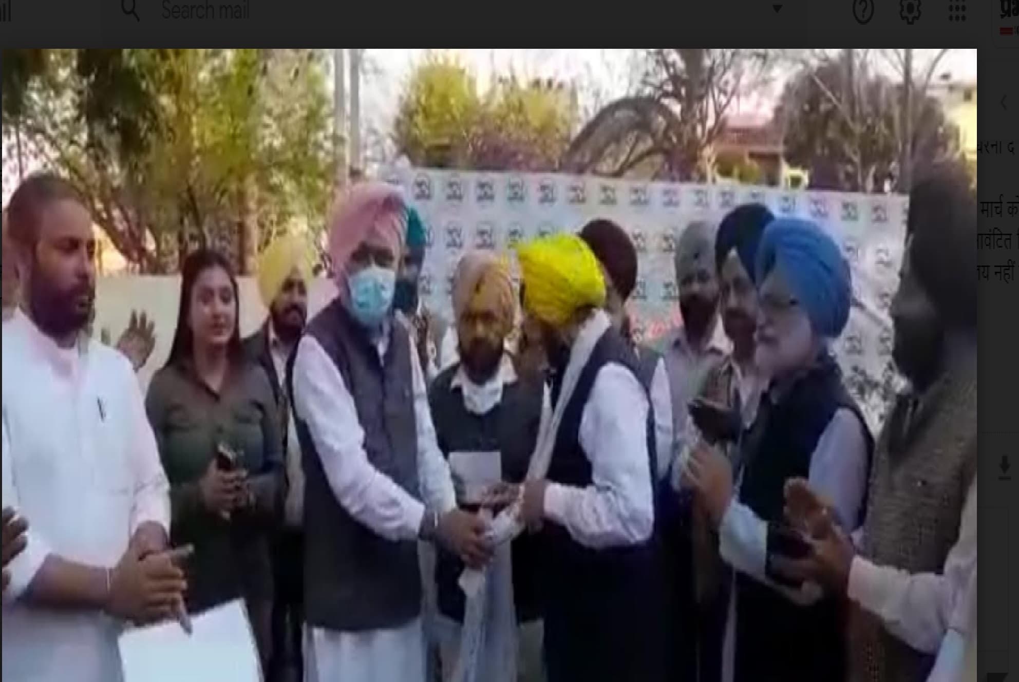 पूर्व एआईजी सरबजीत सिंह पंधेर आम आदमी पार्टी में हुए शामिल