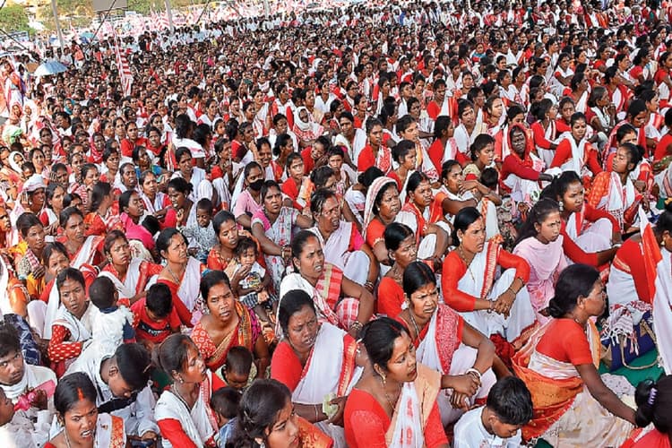 सरना धर्म कोड नहीं देने वाली पार्टियों को नहीं मिलेगा वोट, आदिवासी समाज ने भरी हुंकार