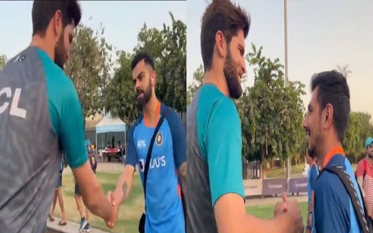 Asia Cup 2022: 'सोच रहा हूं आपकी तरह एक हाथ से शॉट लगाऊं'- पंत ने शाहीन अफरीदी से कही बात, देखें विडियो