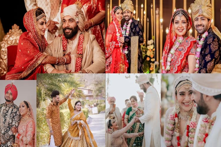 देवोलीना भट्टाचार्जी से लेकर मौनी रॉय तक, टीवी सेलेब्स जिन्हें साल 2022 में मिला प्यार, लिये सात फेरे