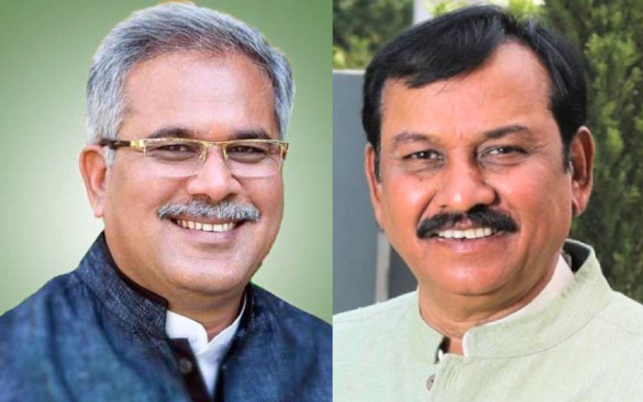 छत्तीसगढ़ : पाटन में बीजेपी के टिकट पर चाचा भूपेश बघेल को टक्कर देंगे बीजेपी के विजय बघेल