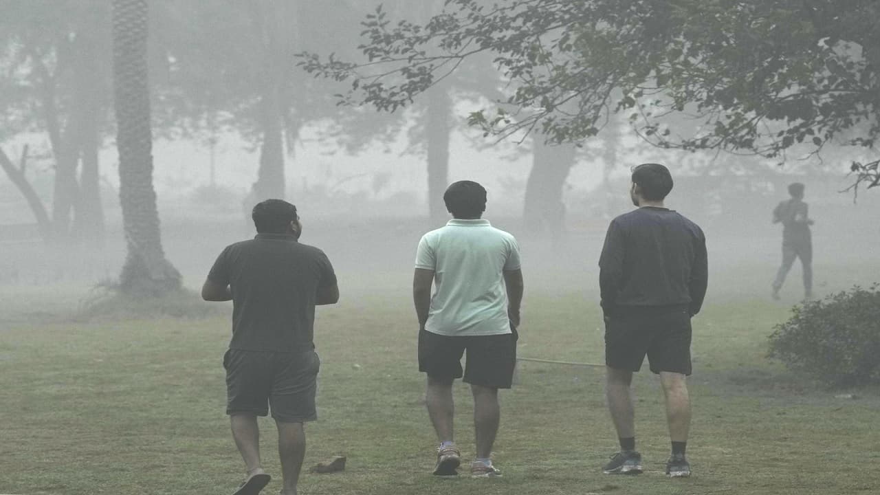 कोहरे की चादर में लिपटे बिहार की PHOTOS, पटना-पूर्णिया समेत कई शहरों की हवा हुई जहरीली