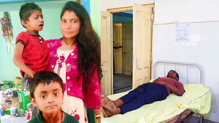 West Bengal: पुरुलिया में पत्नी व मासूम बेटे-बेटी को कुल्हाड़ी से काटने के बाद खा लिया जहर