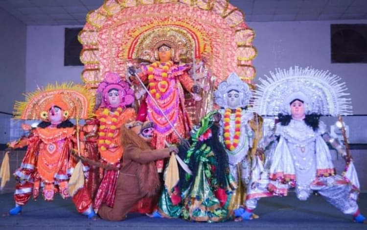 मेक्सिको में झारखंड के छऊ कलाकारों ने बिखेरा जलवा, विदेशियों को भाया महिषासुर मर्दिनी और कंस वध का नृत्य