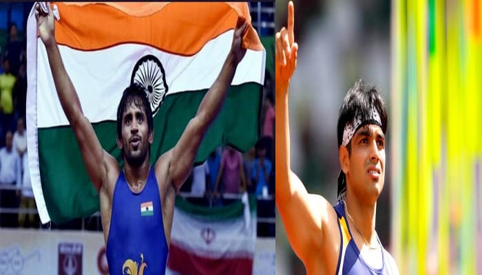 UP CM योगी आदित्यनाथ ने दी Olympic मेडलिस्ट नीरज चोपड़ा और बजरंग पूनिया को बधाई UP CM योगी आदित्यनाथ ने दी Olympic मेडलिस्ट नीरज चोपड़ा और बजरंग पूनिया को बधाई