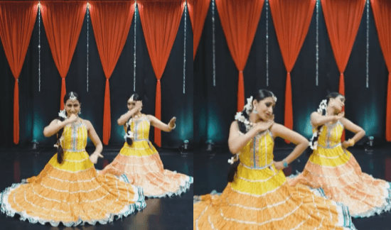 बालों में गजरा- येलो आउटफिट, दिवाली पर रेखा स्टाइल में Yuzvendra की वाइफ Dhanasree ने किया धांसू डांस, VIDEO