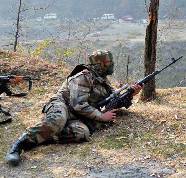 जम्मू-कश्मीर में सेना के पेट्रोलिंग पार्टी पर आतंकी हमला