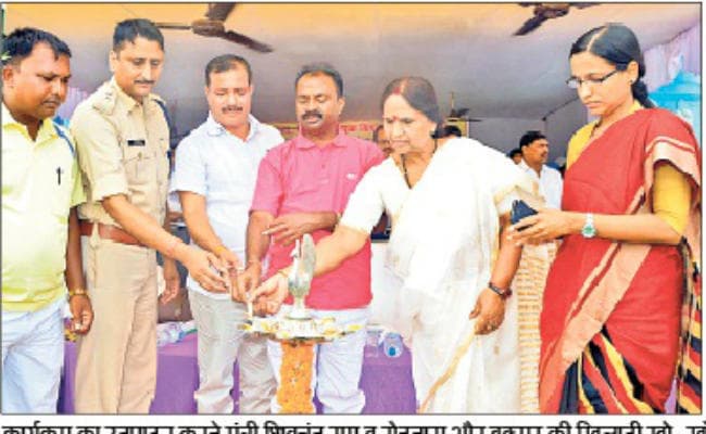 प्रतिभाओं को तराशा जायेगा उद्घाटन. राज्यस्तरीय खेल में महिलाओं ने दिखाया दम