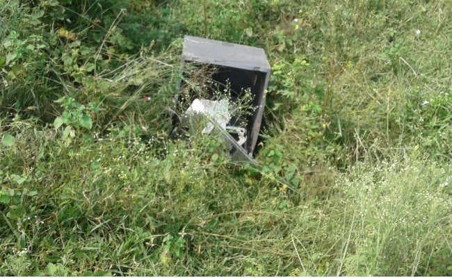 धनबाद : बाबूडीह से चोरी हुई ATM बरवअड्डा थाना क्षेत्र से बरामद