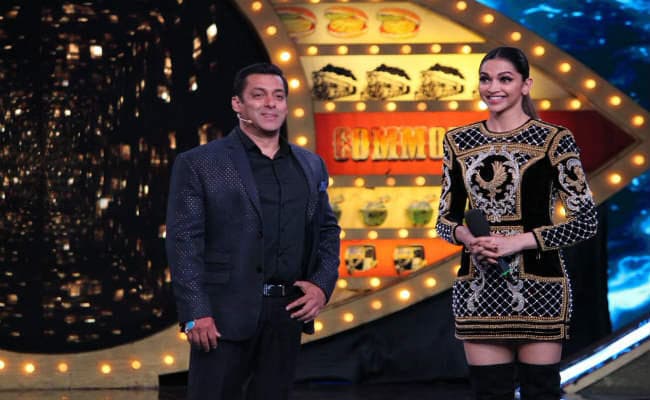 बिग बॉस का रंगारंग आगाज, सलमान के साथ दीपिका आयीं नजर