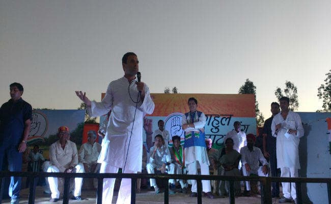 आज शाहजहांपुर में राहुल की खाटसभा, बरेली में रात्रिविश्राम