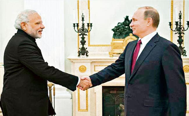 प्रधानमंत्री मोदी की रूस यात्रा