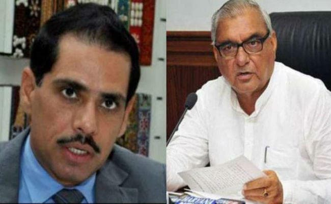 गुड़गांव जमीन घोटाला मामले में रॉबर्ट वाड्रा और भूपेंद्र सिंह हुड्डा के खिलाफ एफआईआर दर्ज