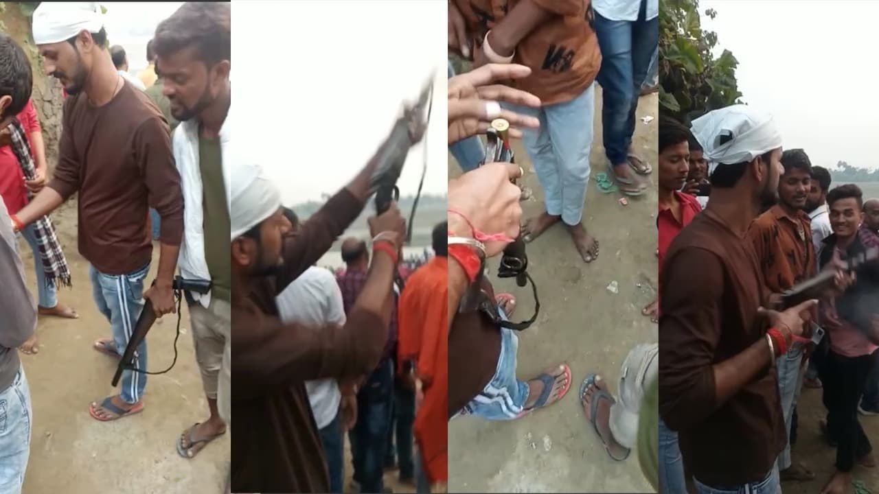 बिहार के सारण में जेल से छूटे अपराधी ने छठ घाट पर की फायरिंग, पांच घायल, तीन रेफर बिहार के सारण में जेल से छूटे अपराधी ने छठ घाट पर की फायरिंग, पांच घायल, तीन रेफर