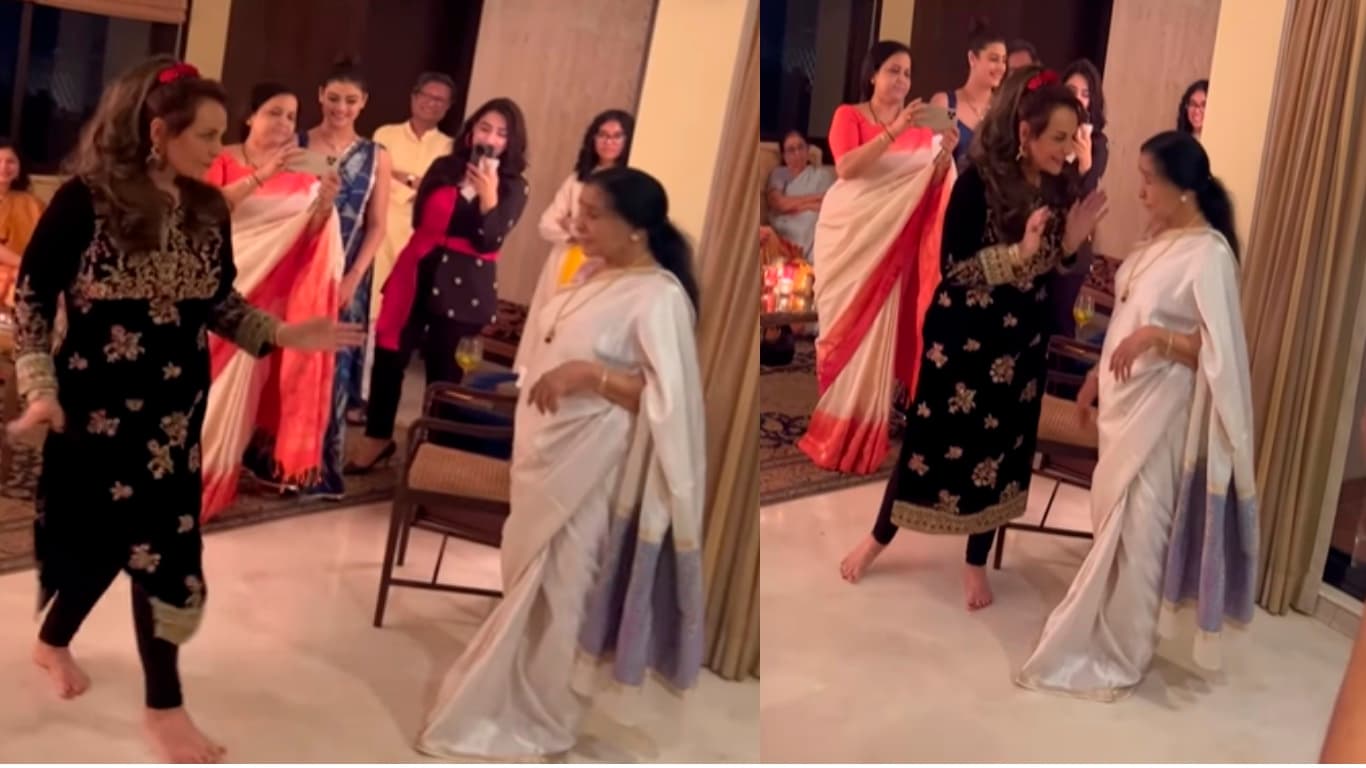 VIDEO: मुमताज और आशा भोसले ने 'कोई शहरी बाबू' गाने पर किया डांस, यूजर बोले- ओल्ड इज गोल्ड