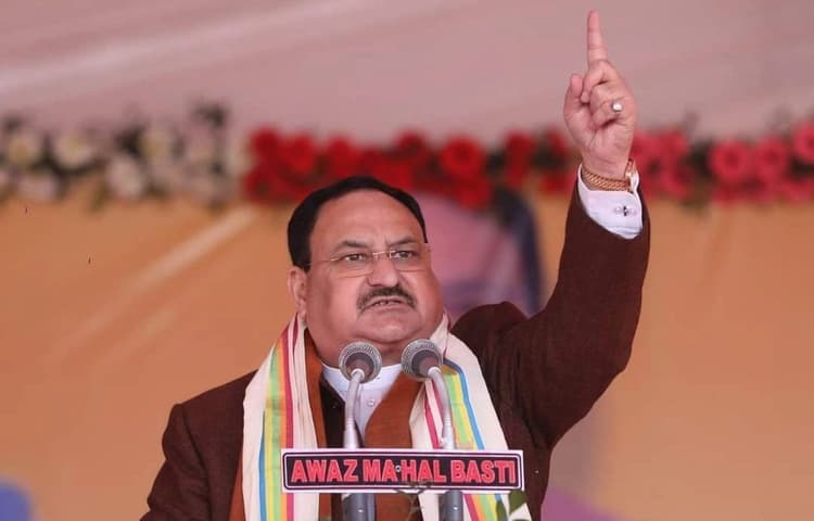 UP Election 2022: बस्ती में बरसे जेपी नड्डा- सपा ने संतों पर गोली चलवाई, अखिलेश ने आतंकियों की मदद की