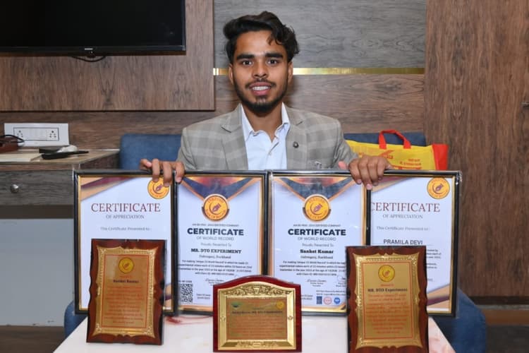 झारखंड: पलामू के संकेत ने किया कमाल, YouTube में ऐसे बनाया वर्ल्ड रिकॉर्ड, ये है सपना