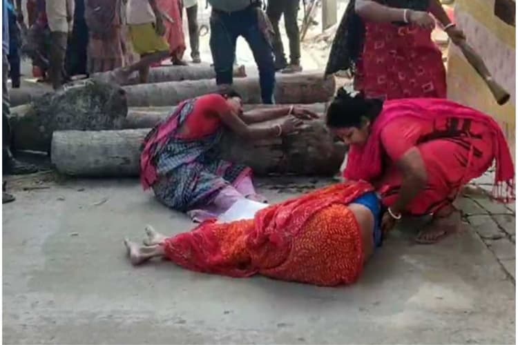 पश्चिम बंगाल : राजीव कुमार ने अशांत संदेशखाली का दुबारा किया दौरा, छात्र को हिरासत में लेने के बाद फिर हुआ हंगामा