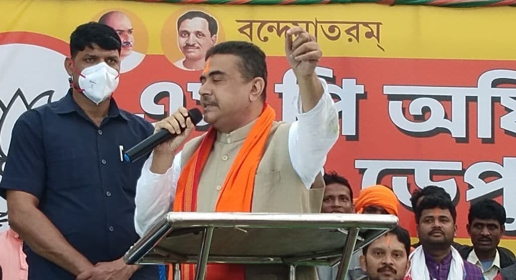 suvendu adhikari attacks mamata banerjee and tmc
