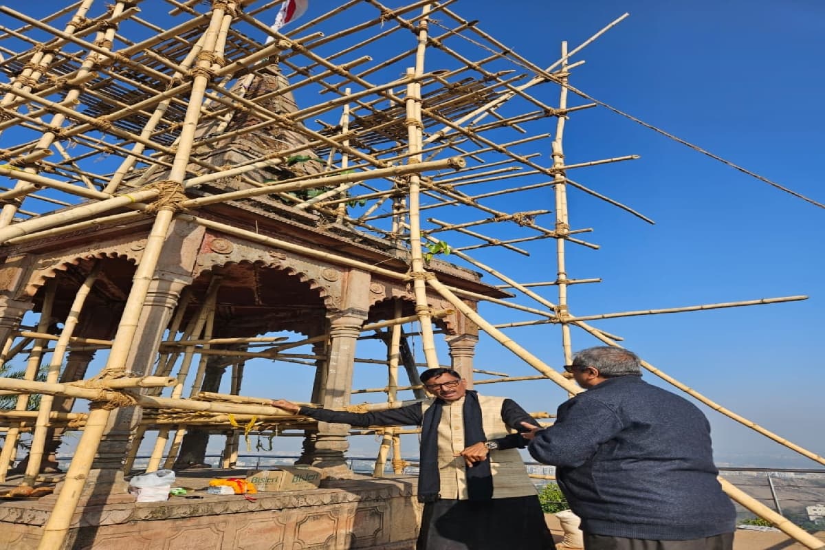 झारखंड: राष्ट्रीय धरोहर टैगोर हिल के ब्रह्ममंदिर का 60 लाख से होगा जीर्णोद्धार, MP संजय सेठ ने किया शिलान्यास