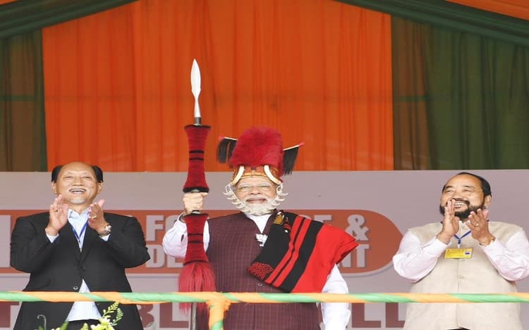 'कांग्रेस ने पूर्वोत्तर को ATM समझा, बीजेपी ने आठों राज्यों को ‘अष्टलक्ष्मी’ माना' : पीएम मोदी