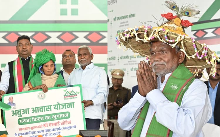 सीएम चंपाई ने पर साधा निशाना, कहा झारखंड को चारागाह समझती है बीजेपी