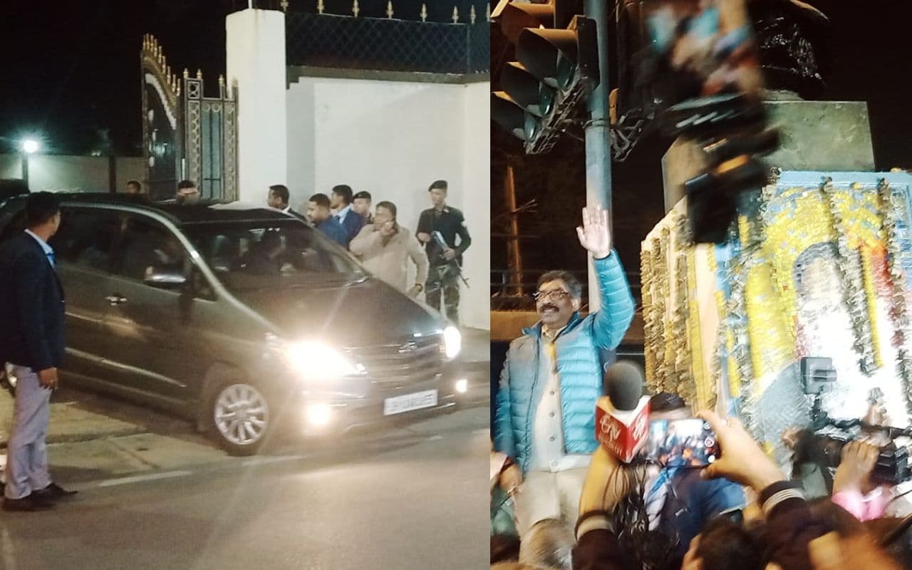 झारखंड CM हेमंत सोरेन ED की 7 घंटे की पूछताछ के बाद बीजेपी पर हमलावर, बोले- उनके ताबूत में आखिरी कील ठोंकेंगे