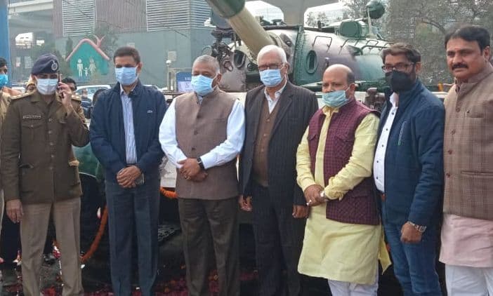 अब गाजियाबाद की शान बढ़ाने आया T-55 टैंक, 1971 की लड़ाई में पाकिस्तान को दिया था करारा जवाब