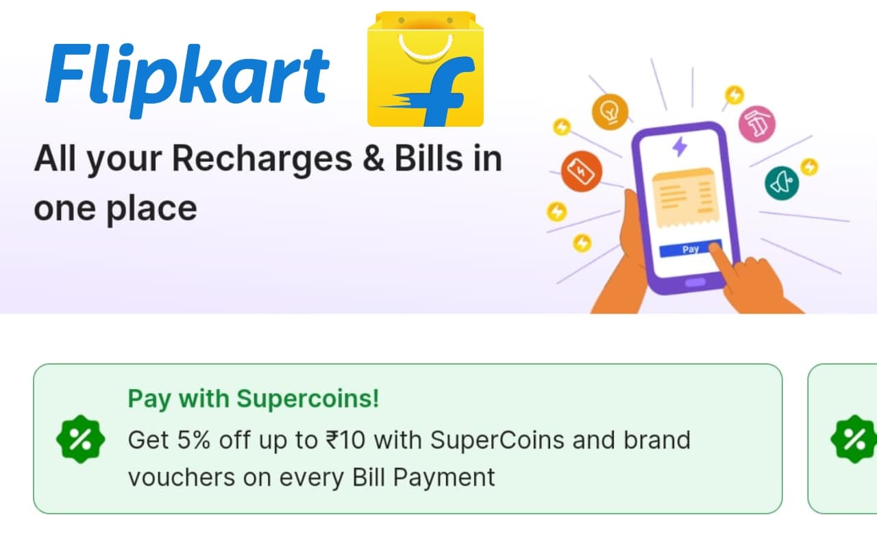 Flipkart से अपने फोन को करिए रिचार्ज, मिलेगगा बंपर डिस्काउंट, जानें यहां