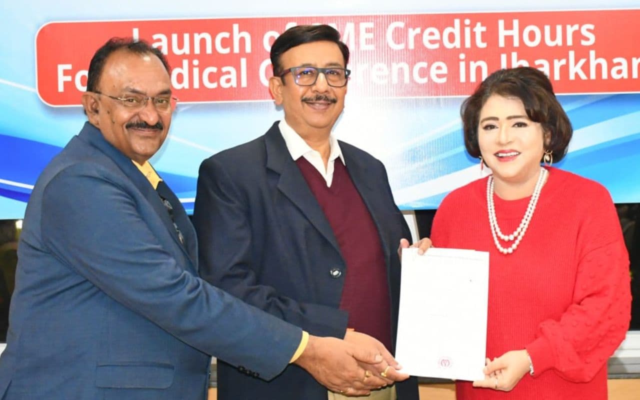 झारखंड नेत्र सोसाइटी के एनुअल कॉन्फ्रेंस में भाग लेने वाले डॉक्टरों को पहली बार मिलेगा सीएमई क्रेडिट आवर